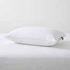 Revuola Premium White Down Pillow – Standard Size (20"x26") – 600 Loft Ethically Sourced European Down – 100% Cotton 233TC Shell – Medium Firmness – Made in Canada – DOWNMARK & OEKO-TEX Certified