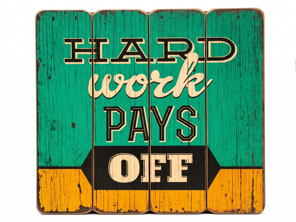 Revuola 16x16 Rustic Wooden Plank Wall Art Sign Inspirational Quotes