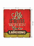 Revuola 16x16 Rustic Wooden Plank Wall Art Sign Inspirational Quotes